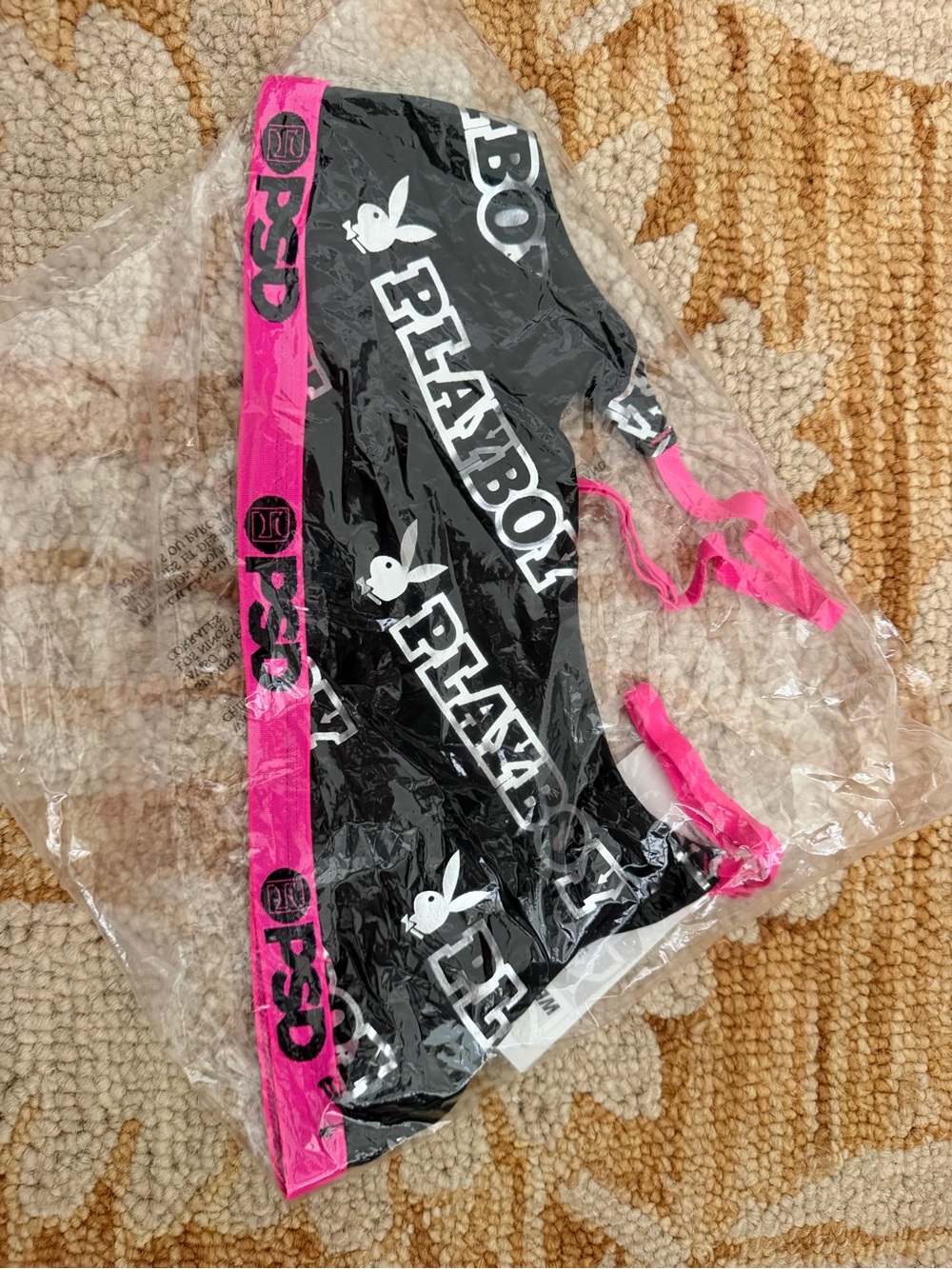PSD SET Boxer Briefs and bra - Purple & Peach - Picture 5 of 8